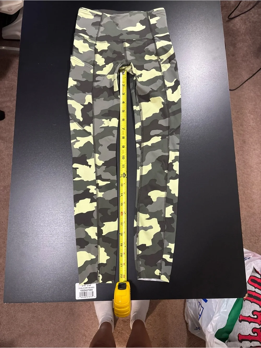 Lululemon camo leggings size 2